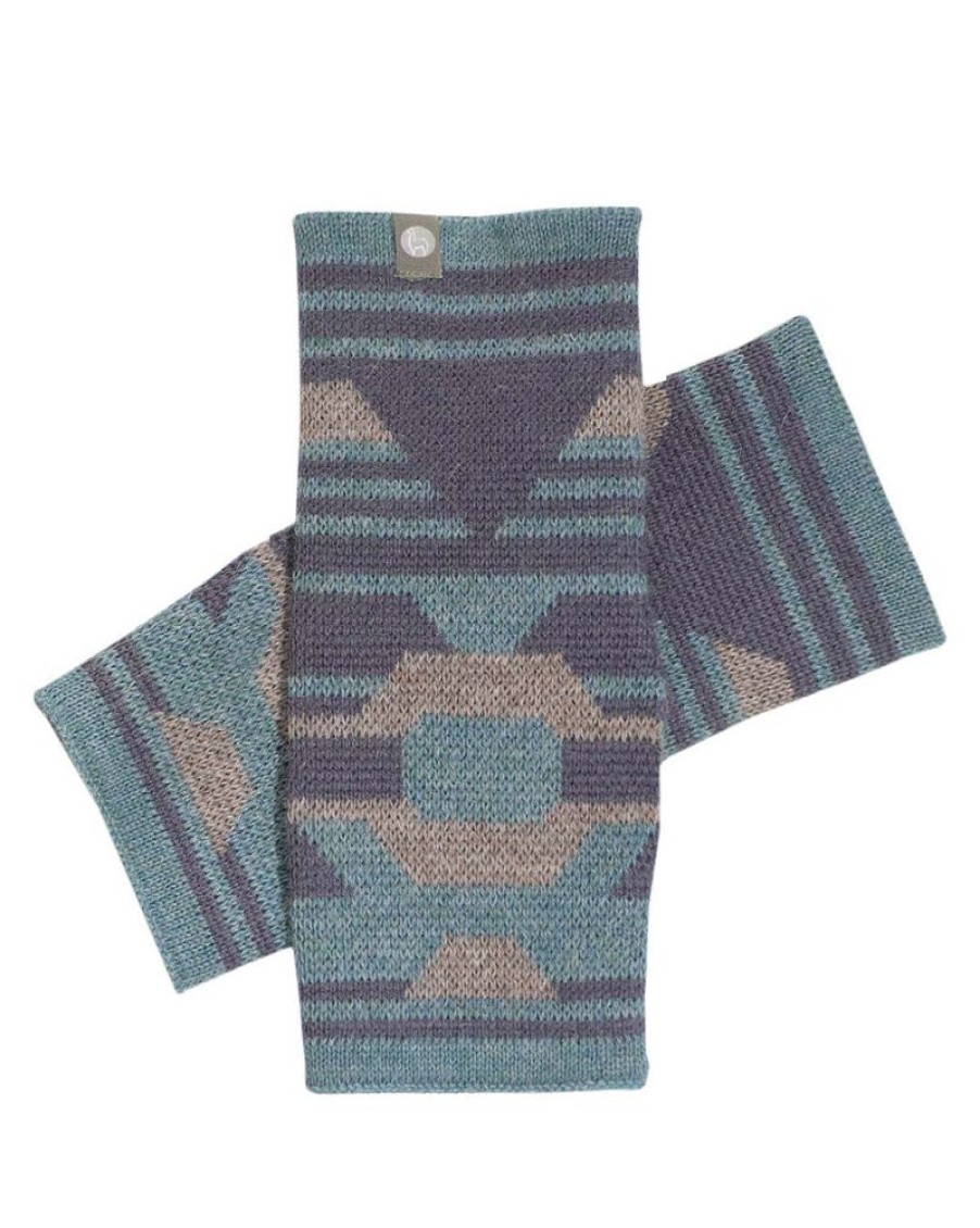 Accessories Shupaca Incan | New! Alpaca Gloves - Incan - Jade Stone