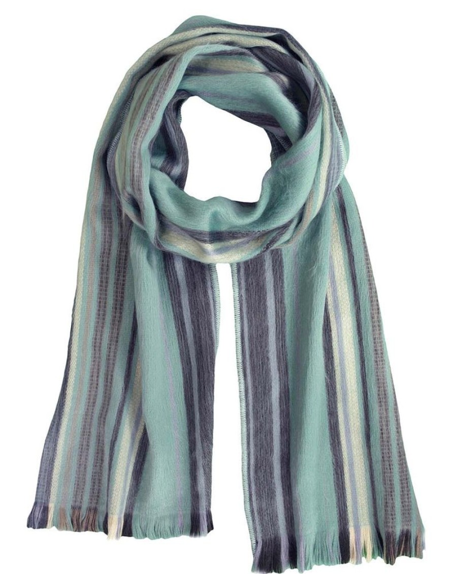 Scarves & Wraps Shupaca Classic Brushed Alpaca | Alpaca Scarf - Moroccan Mint