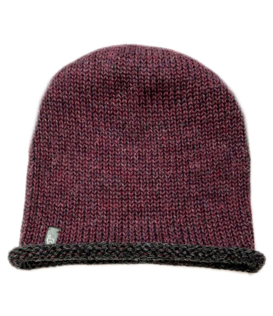 Accessories Shupaca Rustic | Alpaca Beanie - Rustic - Sangria