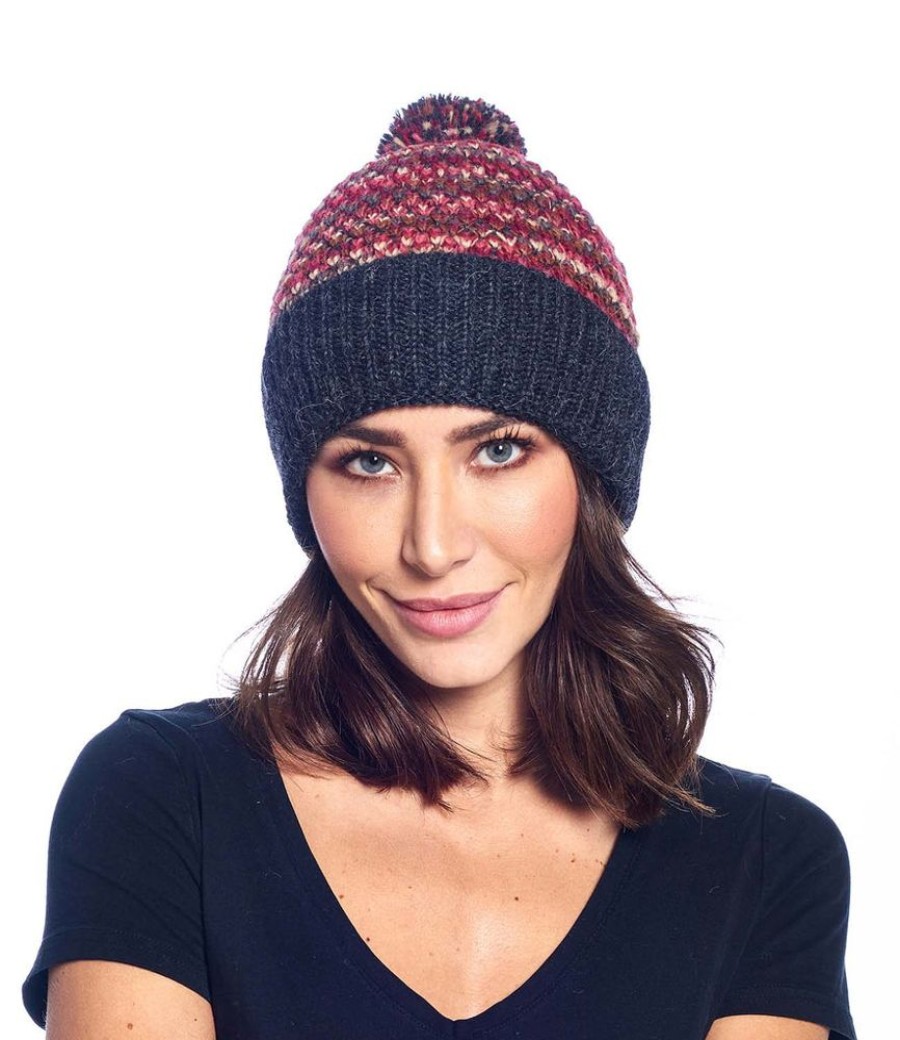 Accessories Shupaca Speckle | Alpaca Beanie Hat - Speckle - Ruby