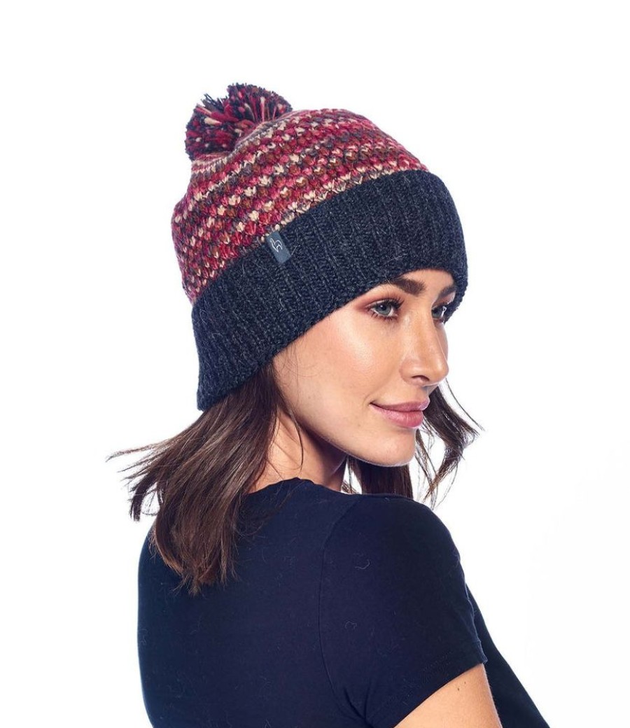 Accessories Shupaca Speckle | Alpaca Beanie Hat - Speckle - Ruby