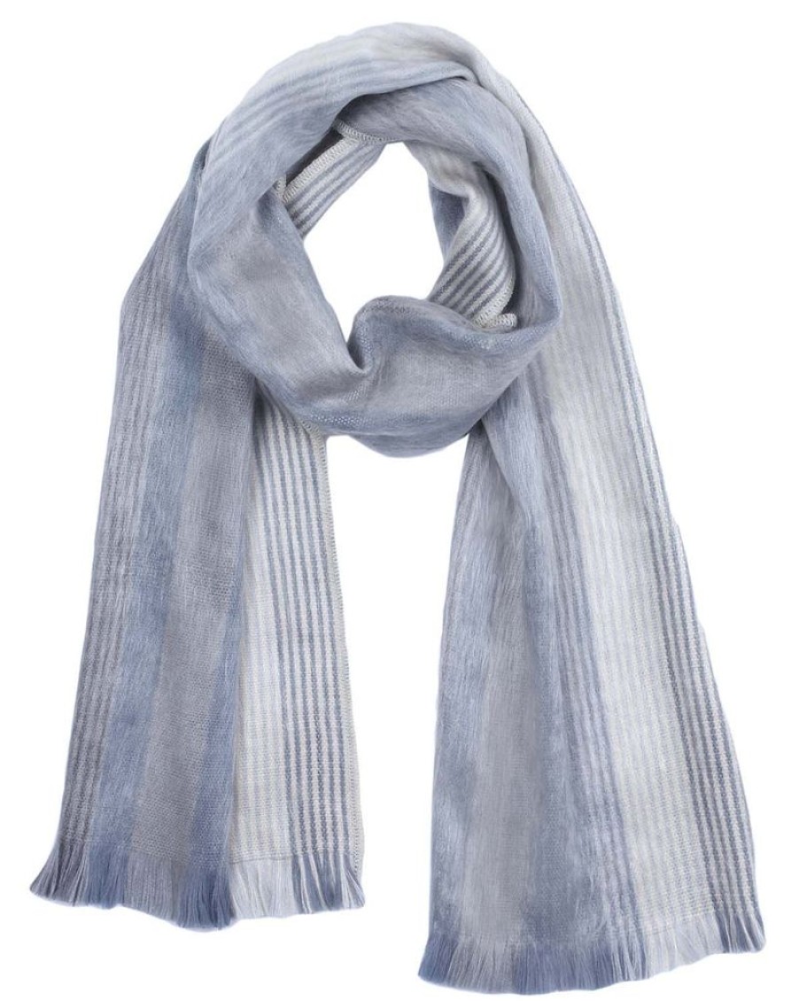 Scarves & Wraps Shupaca Classic Brushed Alpaca | Alpaca Scarf - Polar Drift