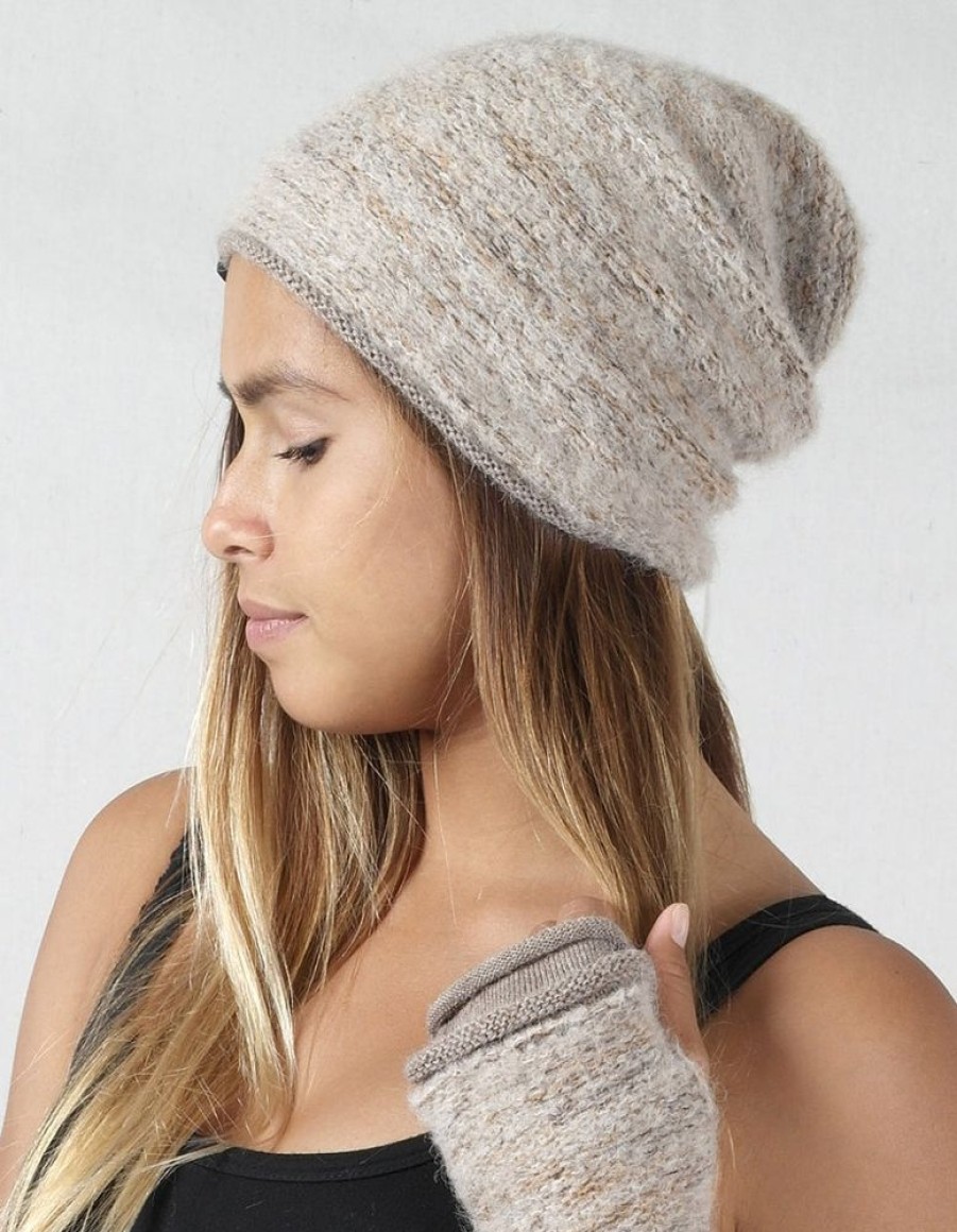 Accessories Shupaca Caraveli | Alpaca Beanie Hat - Caraveli - Camel