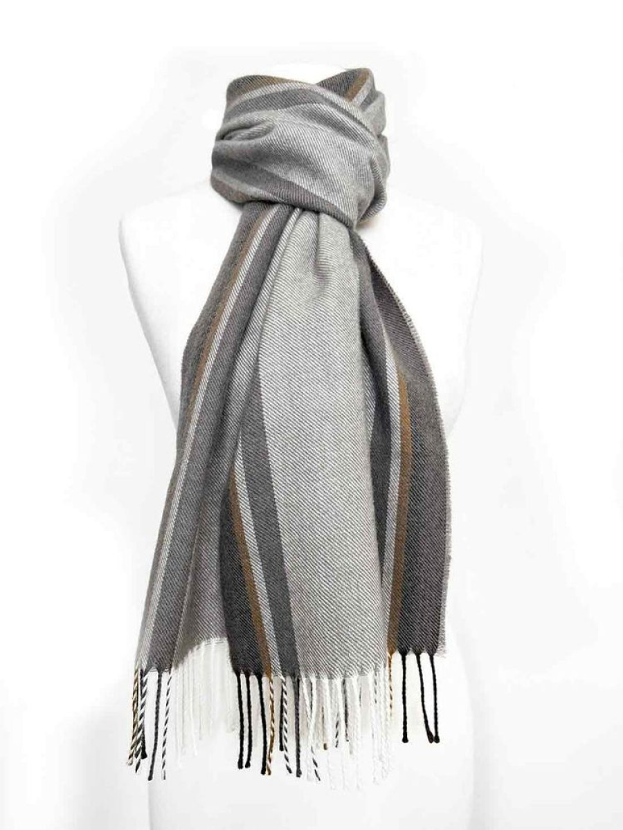 Scarves & Wraps Shupaca Baby Alpaca | New! 100% Baby Alpaca Scarf - Dove Tail