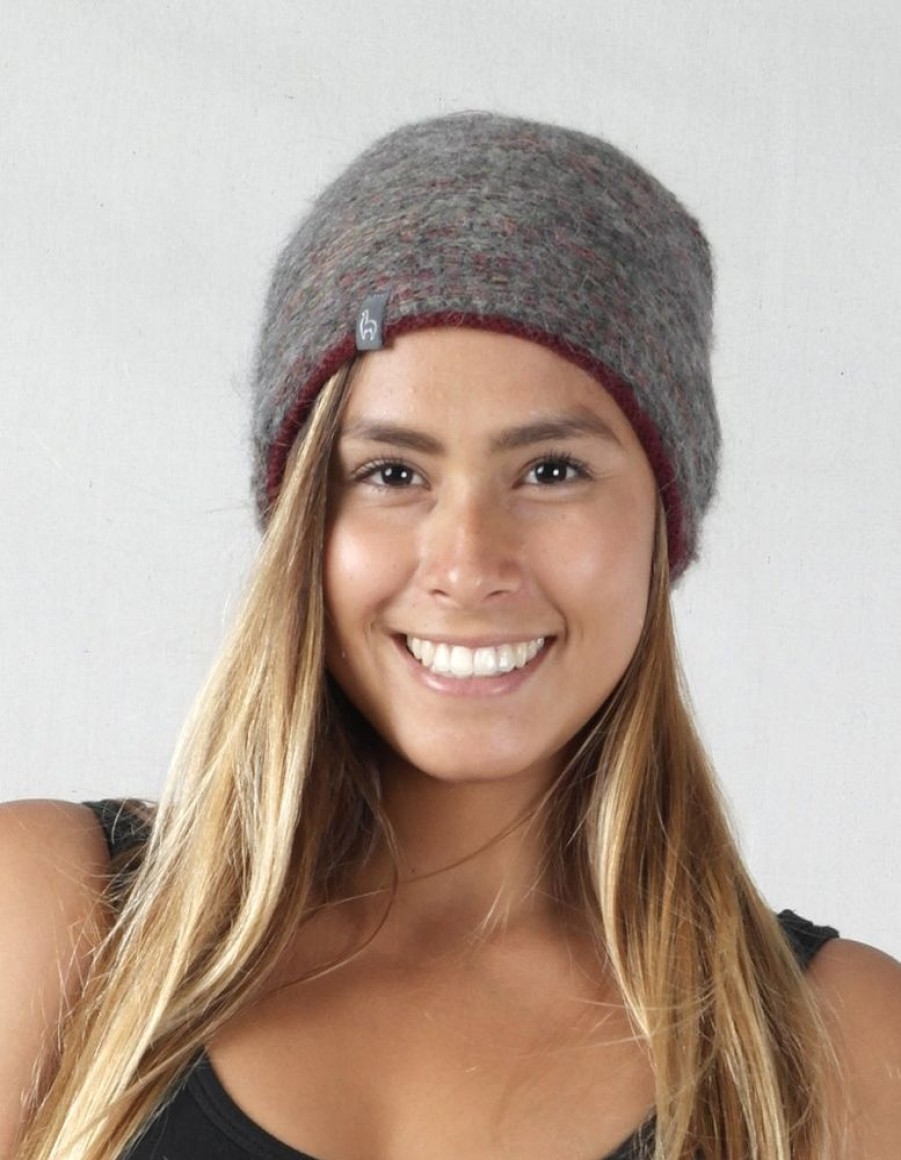 Accessories Shupaca Caraveli | Alpaca Beanie Hat - Caraveli - Sangria