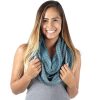 Scarves & Wraps Shupaca Printed | Alpaca Infinity Scarf - Printed - Azul