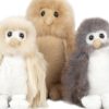 Plush Animals Shupaca | Alpaca Stuffed Animal - Owl 10"