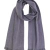 Scarves & Wraps Shupaca Classic Brushed Alpaca | New! Alpaca Scarf - Tornado Sky