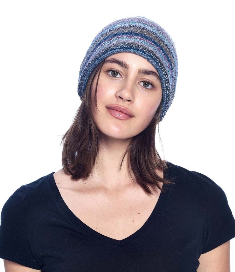 Accessories Shupaca Printed | Alpaca Beanie Hat - Printed - Berry