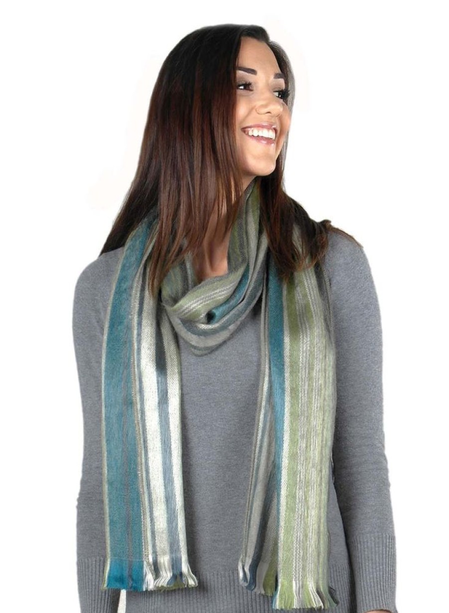 Scarves & Wraps Shupaca Classic Brushed Alpaca | Alpaca Scarf - Lotus