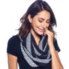 Scarves & Wraps Shupaca Boucle | Infinity Alpaca Scarf - Boucle - Charcoal