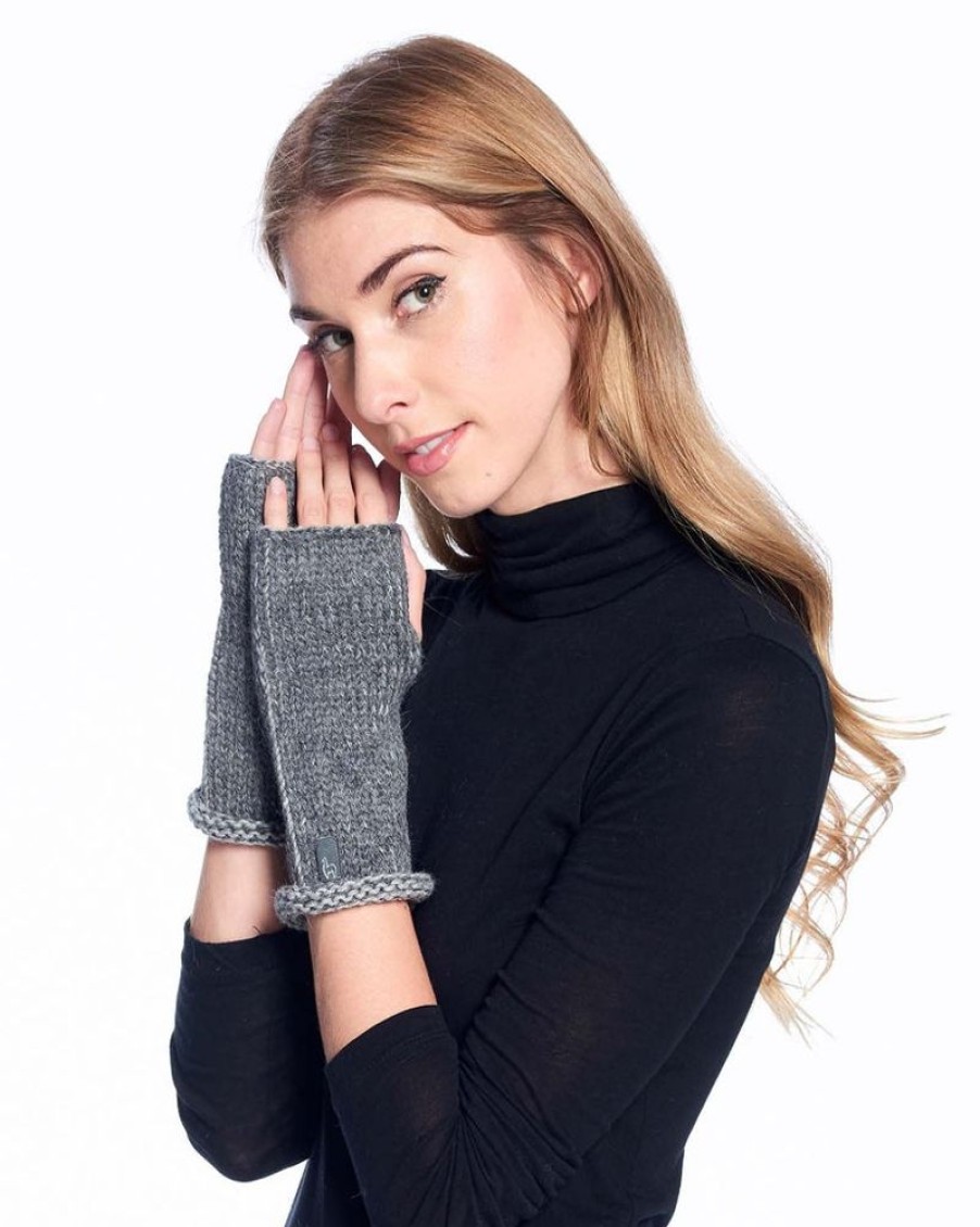 Accessories Shupaca Rustic | Alpaca Gloves - Rustic - Charcoal