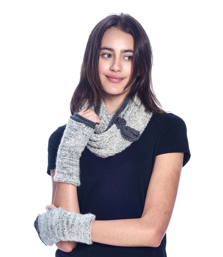 Accessories Shupaca Caraveli | Alpaca Gloves - Caraveli - Stone