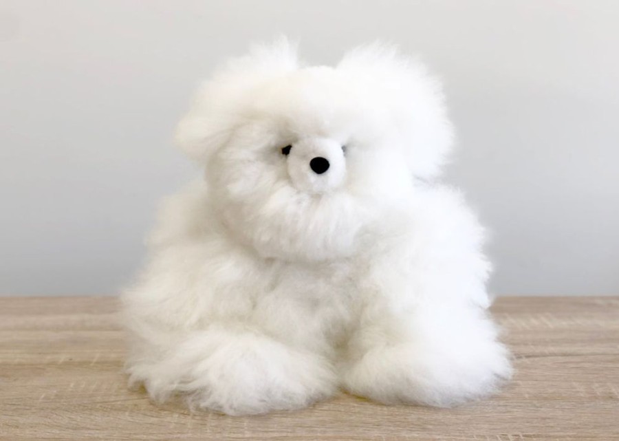 Plush Animals Shupaca | Alpaca Stuffed Animal - Bear - Small 10"