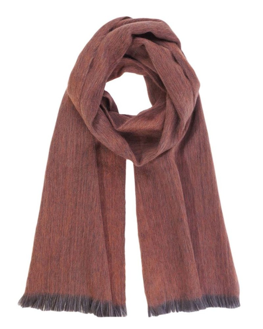 Scarves & Wraps Shupaca Classic Brushed Alpaca | New! Alpaca Scarf - Canela