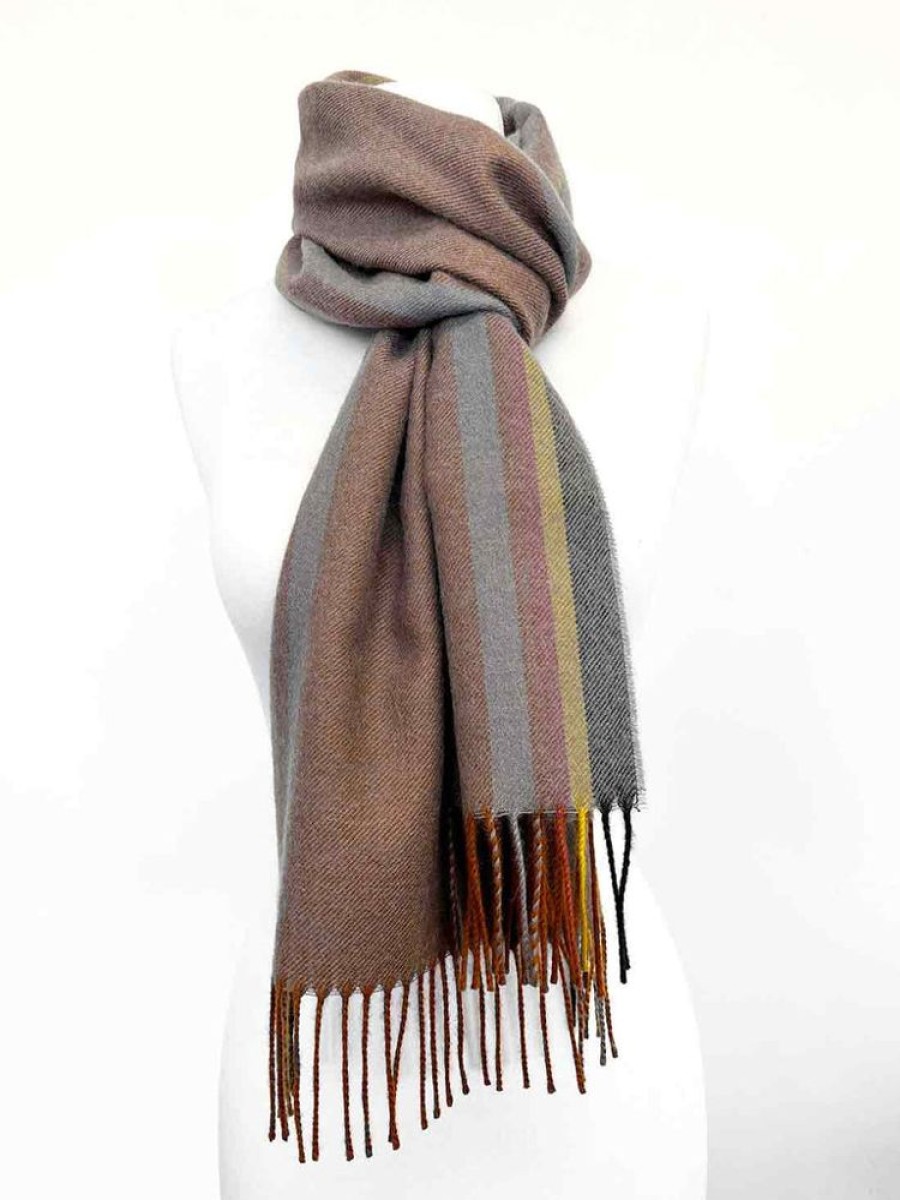 Scarves & Wraps Shupaca Baby Alpaca | New! 100% Baby Alpaca Scarf - Copper Mine