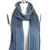 Scarves & Wraps Shupaca Classic Brushed Alpaca | Alpaca Scarf - Indigo