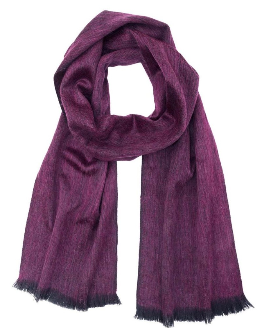 Scarves & Wraps Shupaca Classic Brushed Alpaca | Alpaca Scarf - Ruby