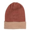 Accessories Shupaca Reversible Rib | Alpaca Beanie - Reversible Ribbed - Terracotta