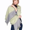 Scarves & Wraps Shupaca Artisanal Yarn Collection | Reversible Alpacawrap - Olive Branch