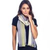 Scarves & Wraps Shupaca Artisanal Yarn Collection | Alpaca Scarf Reversible - Guacamole