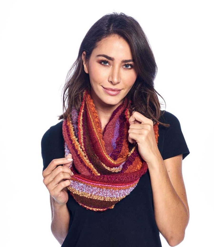 Scarves & Wraps Shupaca Boucle | Infinity Alpaca Scarf - Boucle - Autumn