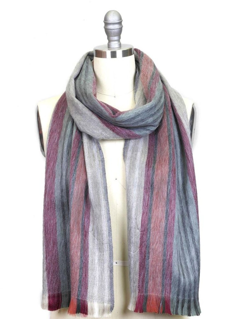 Scarves & Wraps Shupaca Classic Brushed Alpaca | Alpaca Scarf - Vineyard