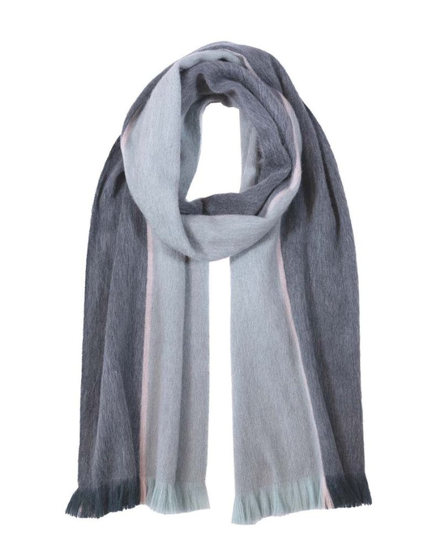 Scarves & Wraps Shupaca Classic Brushed Alpaca | Alpaca Scarf - Cielo