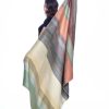 House & Home Shupaca Classic Brushed Alpaca | Alpaca Throw Blanket - Spectrum