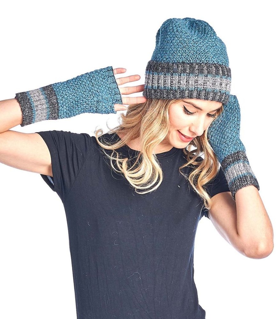 Accessories Shupaca Carrera | Alpaca Beanie Hat - Carrera - Teal