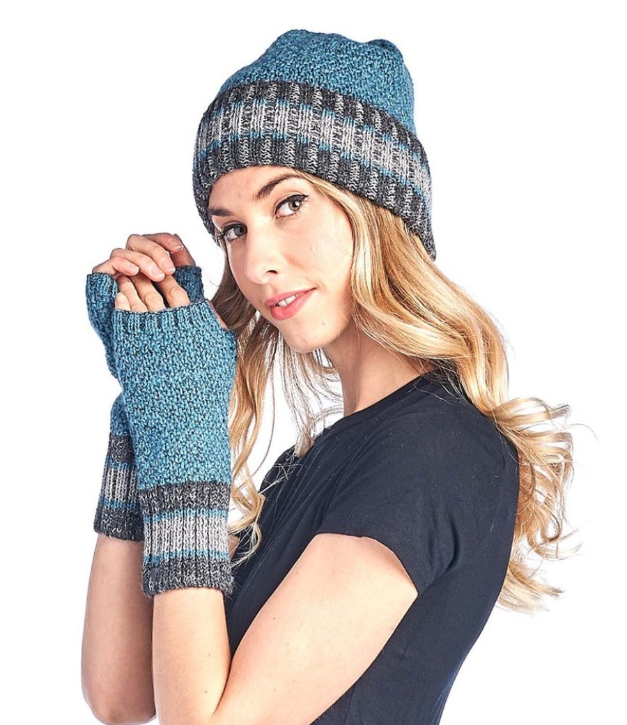 Accessories Shupaca Carrera | Alpaca Beanie Hat - Carrera - Teal