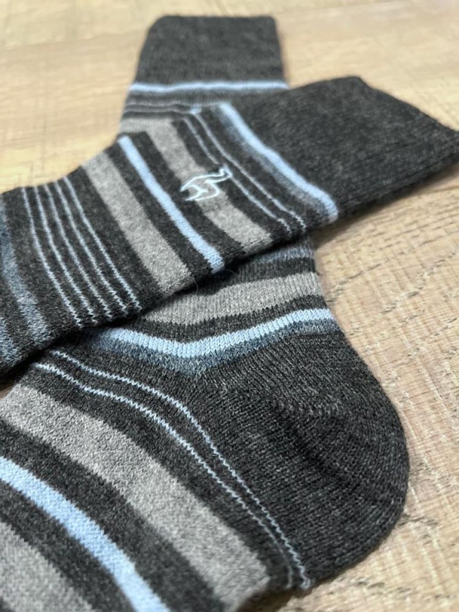 Accessories Shupaca Striped | Alpaca Socks - Stripe - Azul