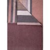 House & Home Shupaca Classic Brushed Alpaca | Alpaca Throw Blanket - Cranberry