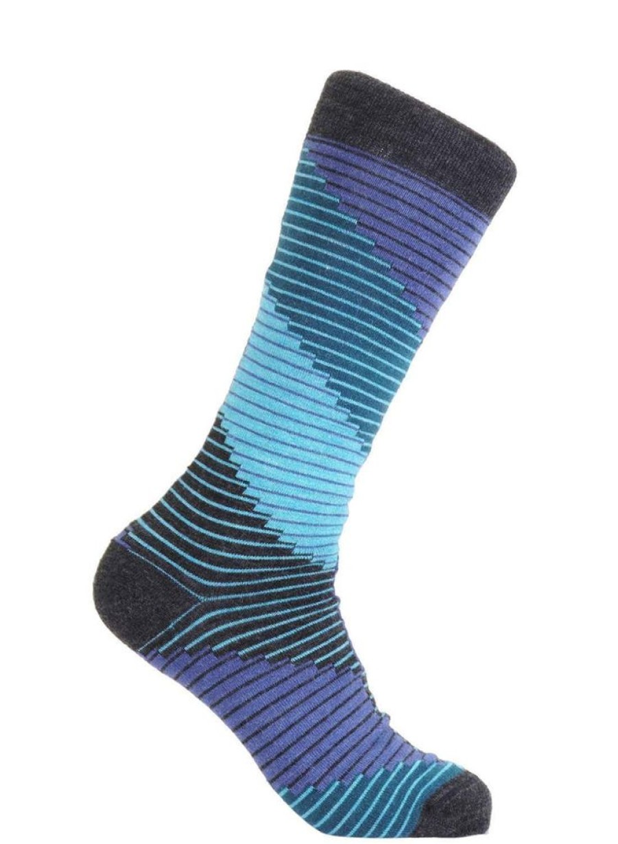 Accessories Shupaca Tetris | New! Alpaca Socks - Tetris - Aqua