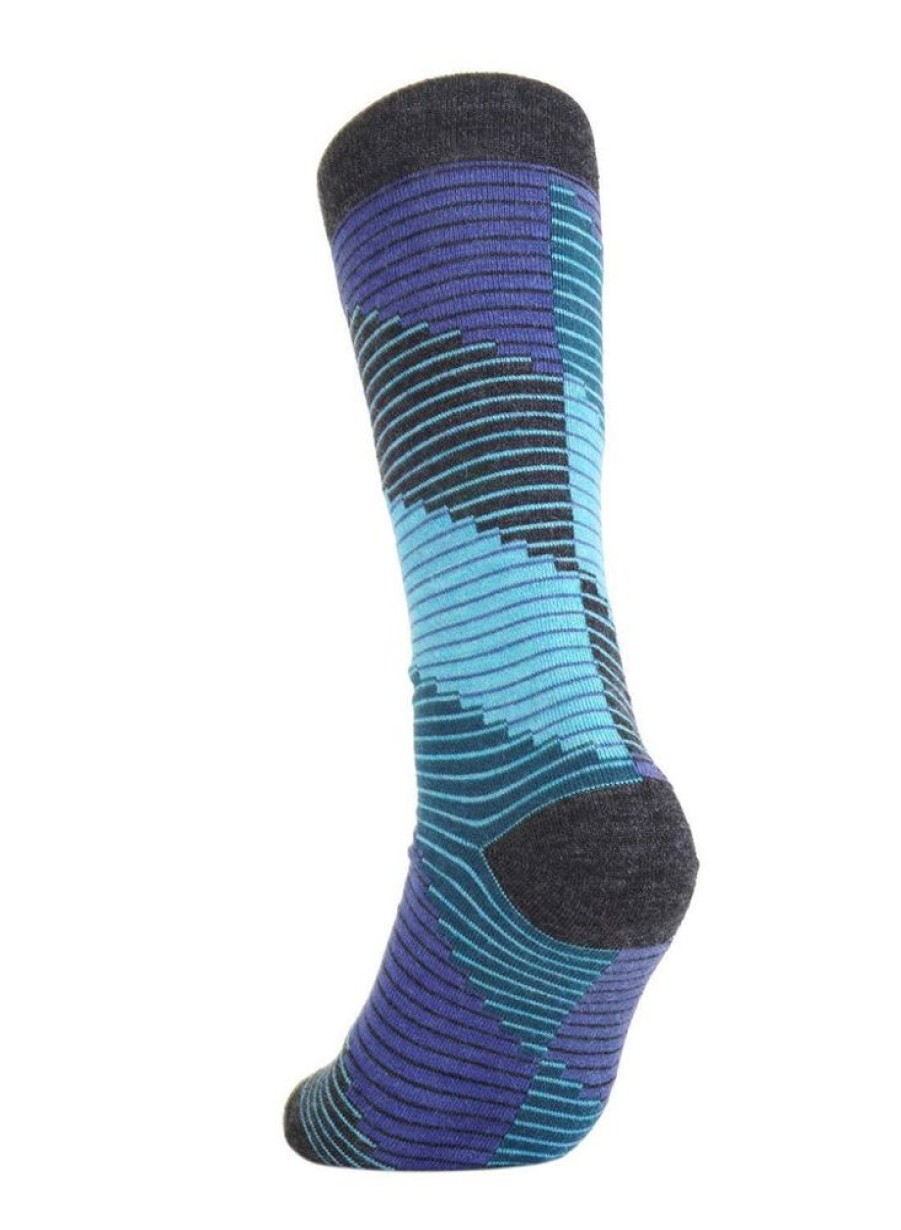 Accessories Shupaca Tetris | New! Alpaca Socks - Tetris - Aqua