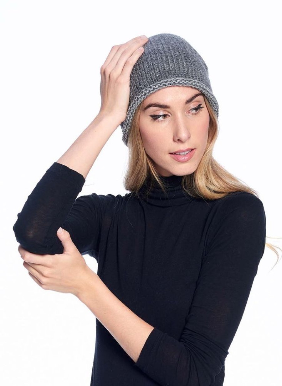 Accessories Shupaca Rustic | Alpaca Beanie Hat - Rustic - Charcoal