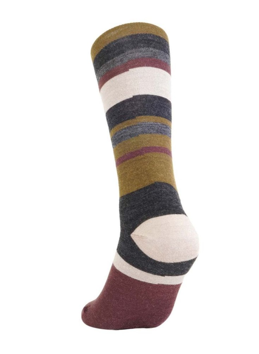 Accessories Shupaca Linea | New! Alpaca Socks - Linea - Plum