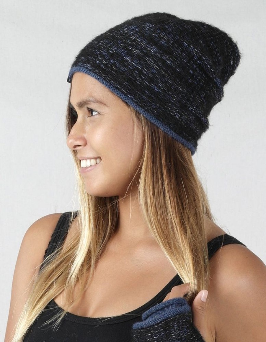 Accessories Shupaca Caraveli | Alpaca Beanie Hat - Caraveli - Nightsky