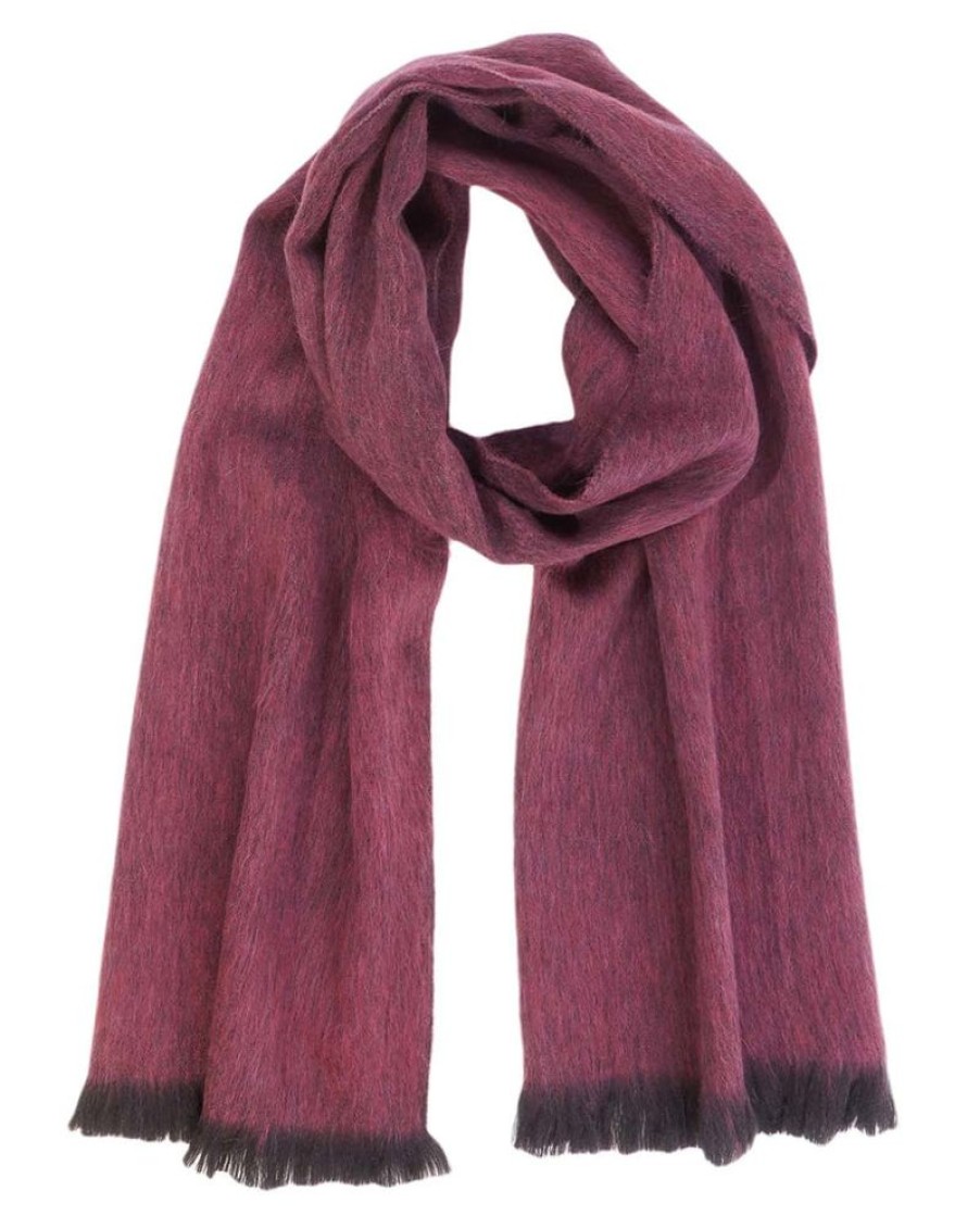 Scarves & Wraps Shupaca Classic Brushed Alpaca | New! Alpaca Scarf - Mulberry