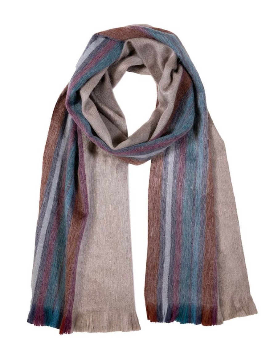 Scarves & Wraps Shupaca Classic Brushed Alpaca | Alpaca Scarf - Clove