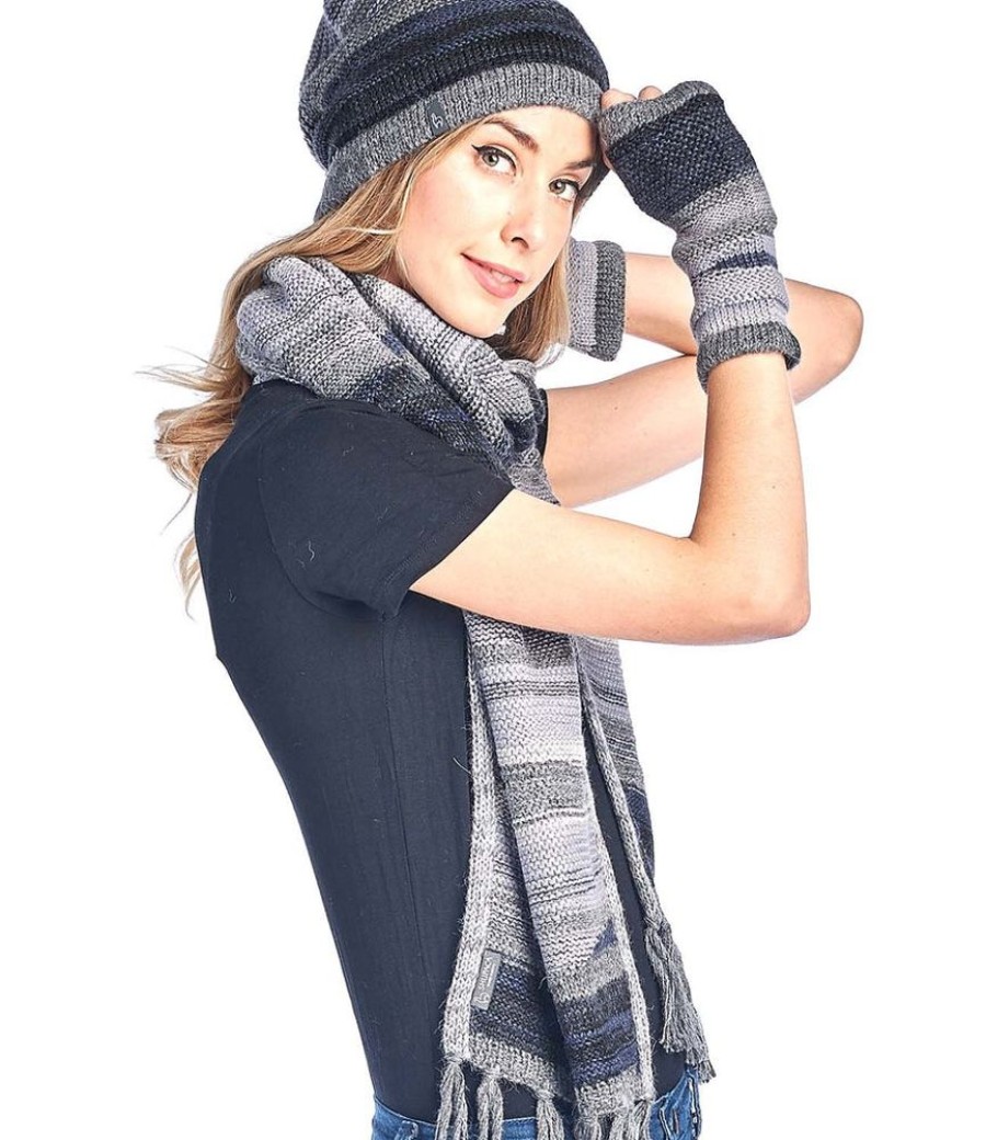 Accessories Shupaca Colorado | Alpaca Gloves - Colorado - Charcoal