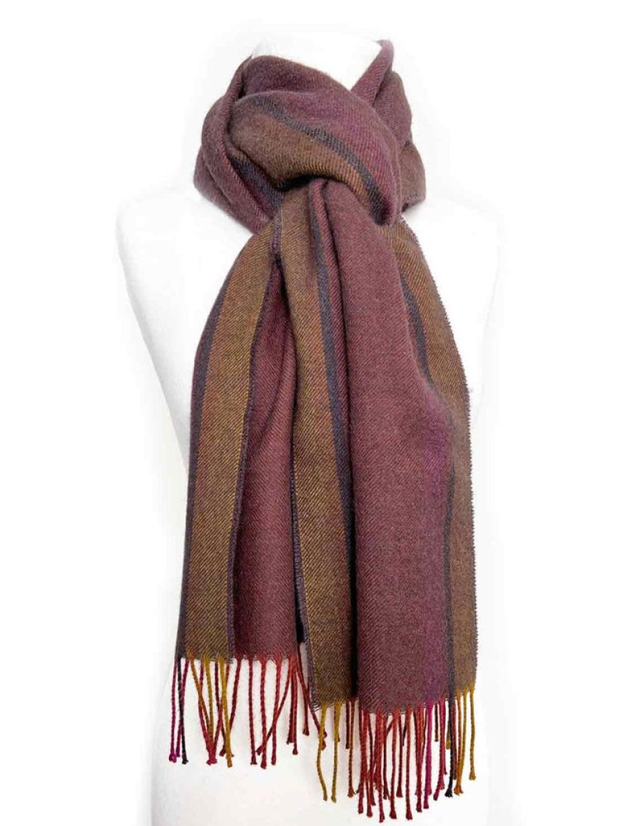 Scarves & Wraps Shupaca Baby Alpaca | New! 100% Baby Alpaca Scarf - Spiced Apple