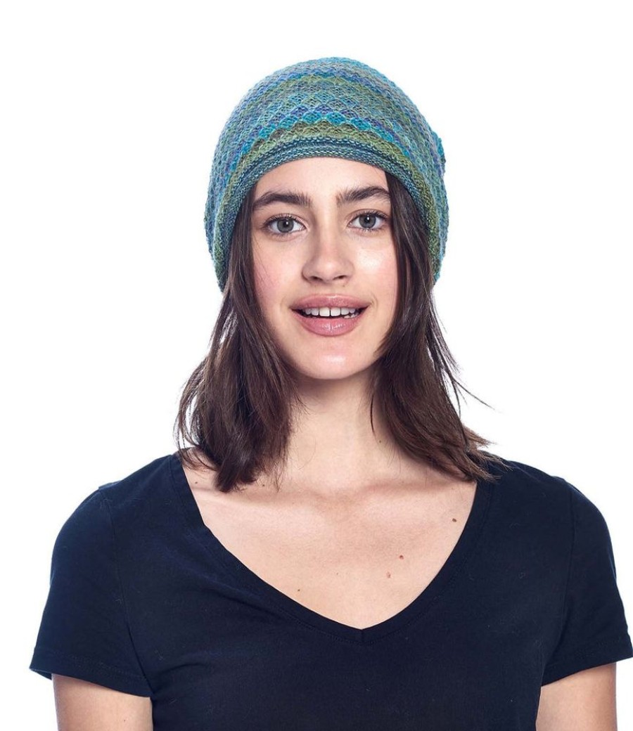 Accessories Shupaca Printed | Alpaca Beanie Hat - Printed - Seaweed