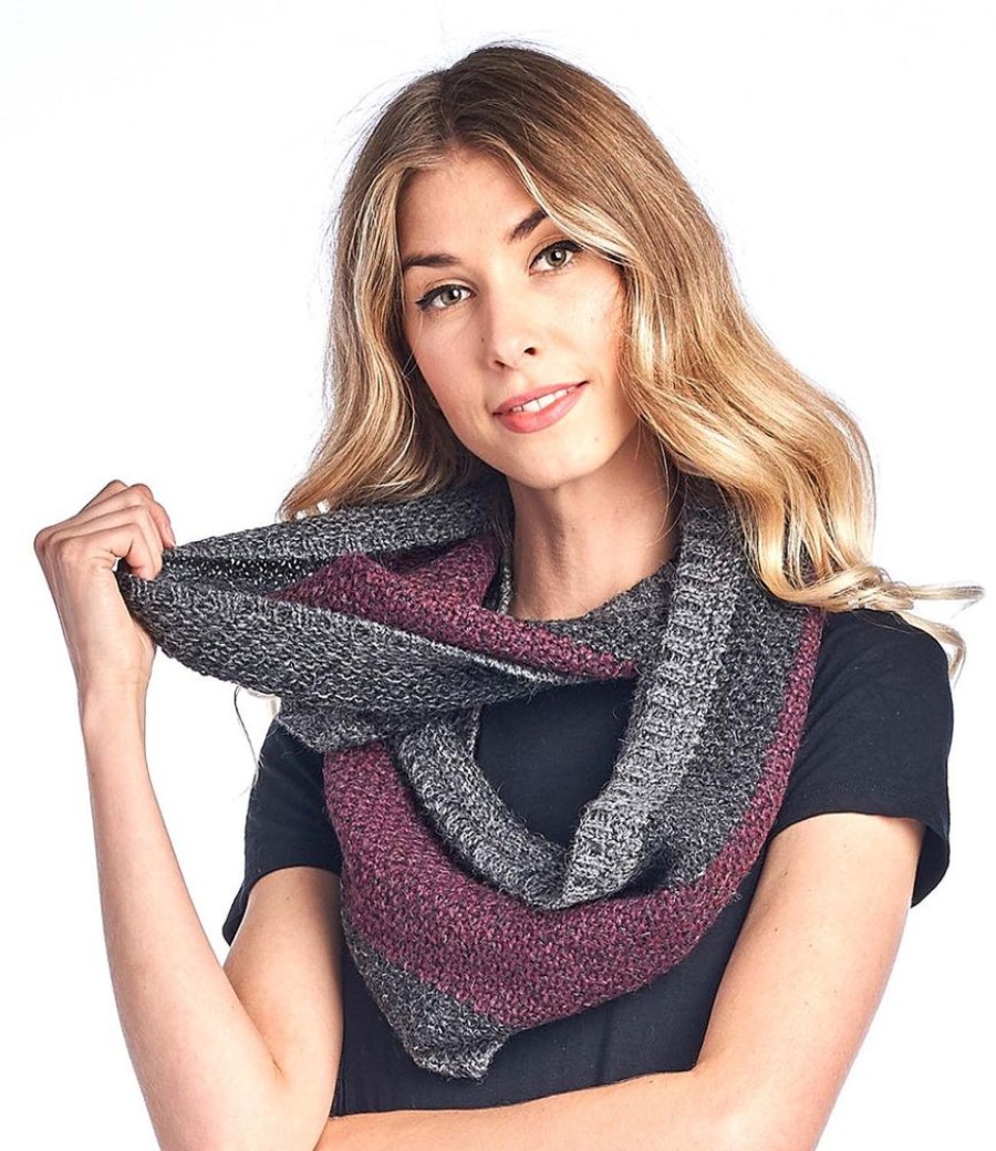 Scarves & Wraps Shupaca Carrera | Alpaca Scarf - Carrera - Sangria