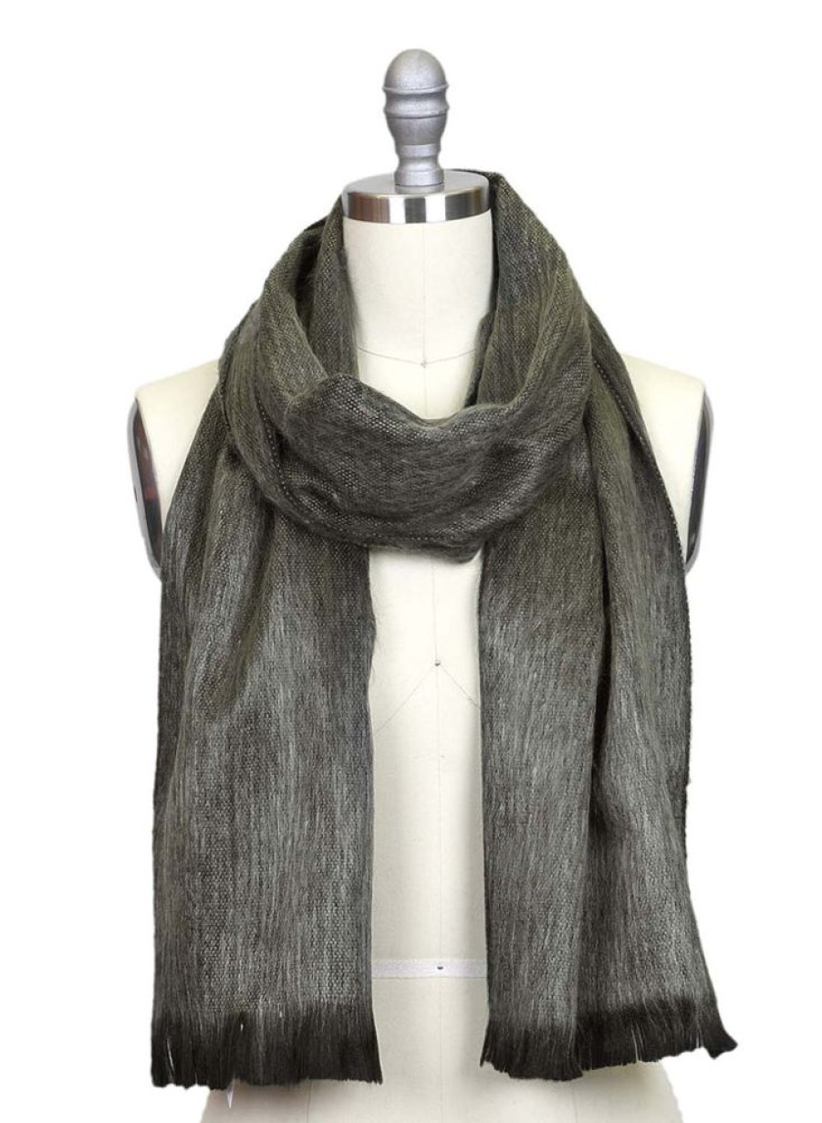 Scarves & Wraps Shupaca Classic Brushed Alpaca | Alpaca Scarf - Tobacco