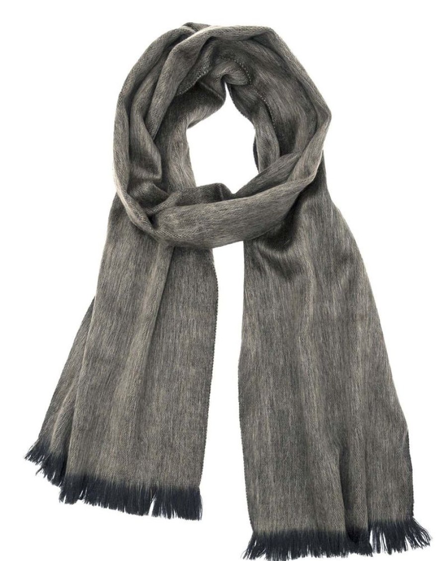 Scarves & Wraps Shupaca Classic Brushed Alpaca | Alpaca Scarf - Tobacco