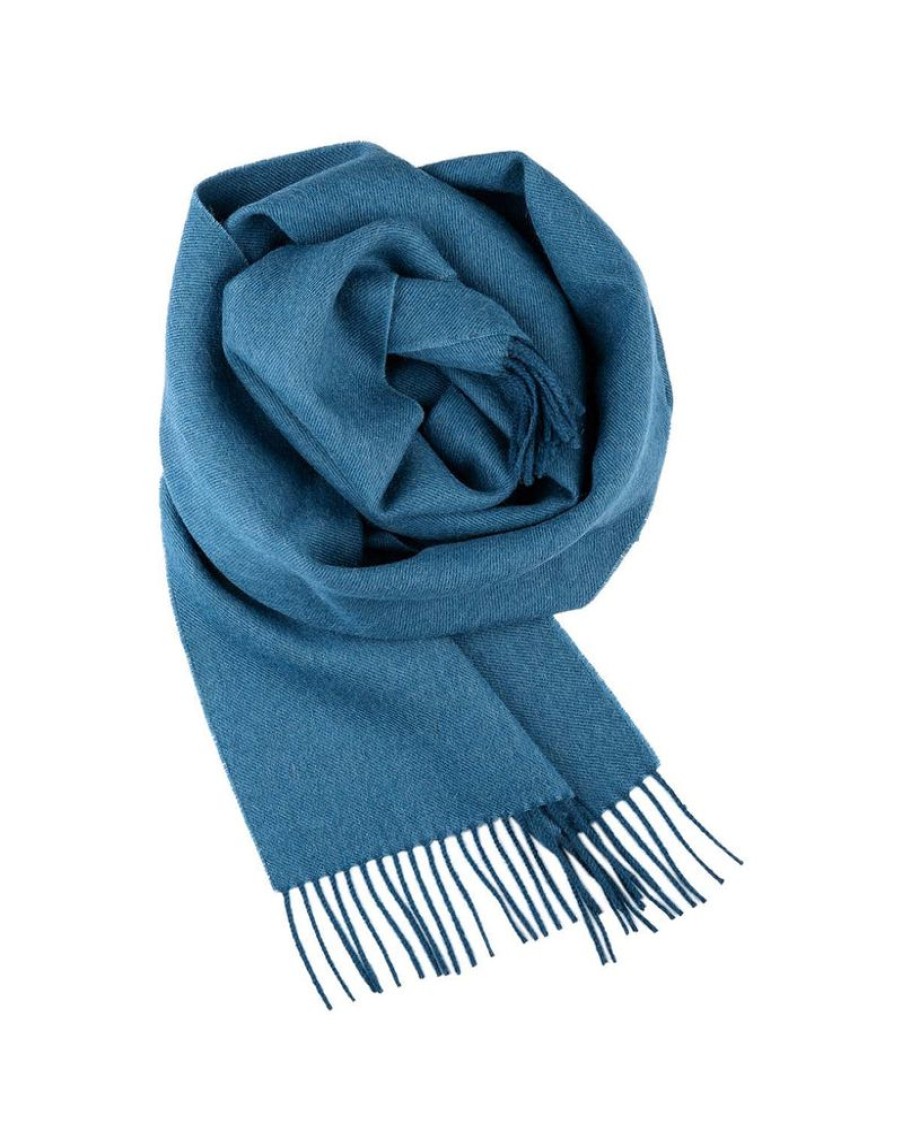 Scarves & Wraps Shupaca Baby Alpaca | 100% Baby Alpaca Scarf - Blue Jean