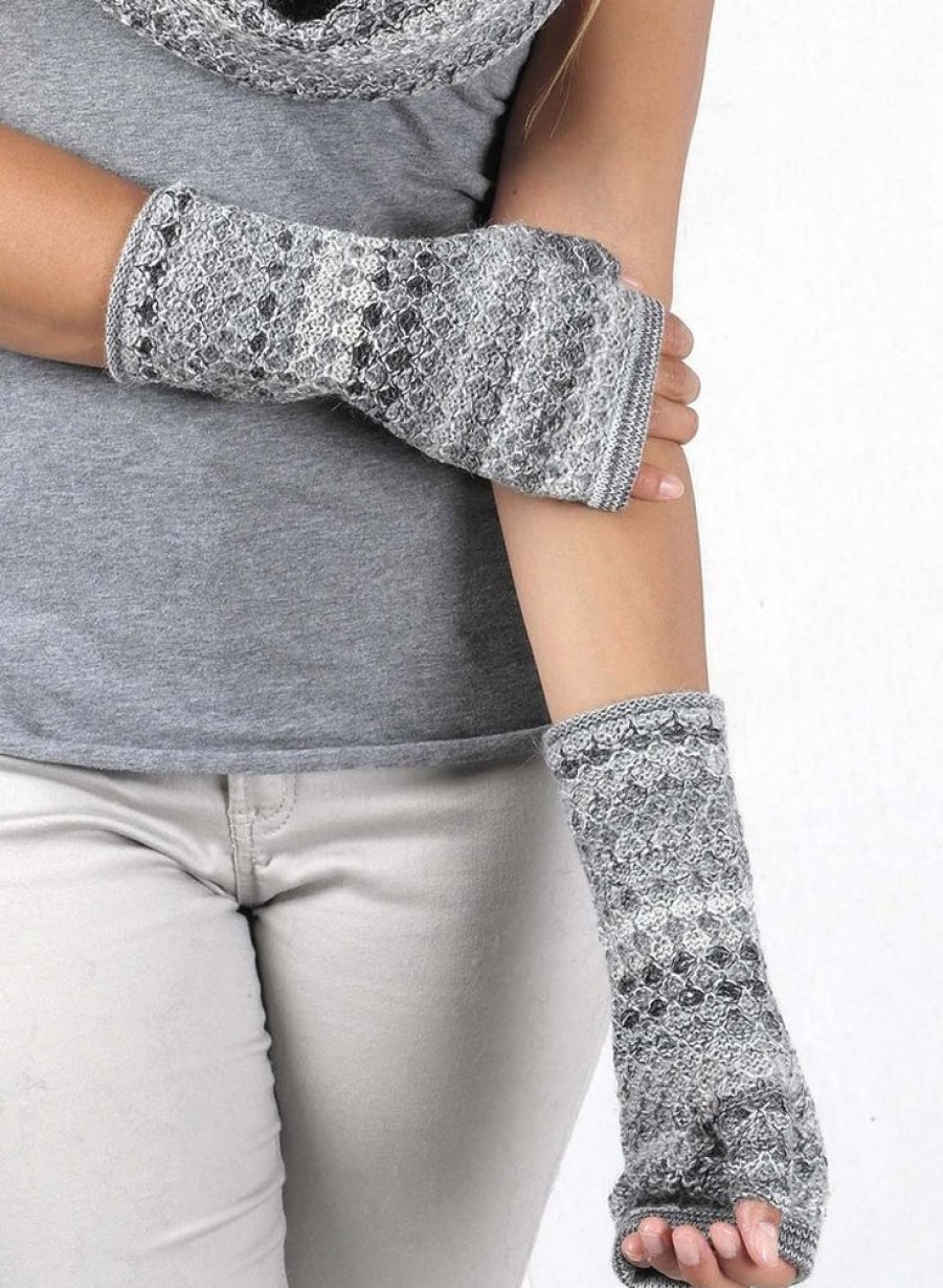 Accessories Shupaca Printed | Alpaca Gloves - Printed - Monochrome