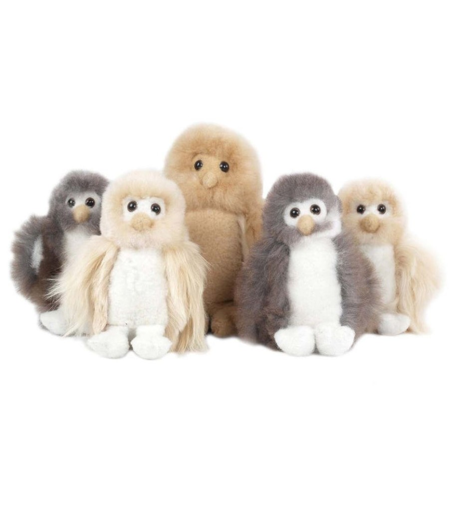 Plush Animals Shupaca | Alpaca Stuffed Animal - Owl - Small 8"