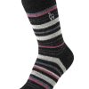 Accessories Shupaca Striped | Alpaca Socks - Stripe - Mauve